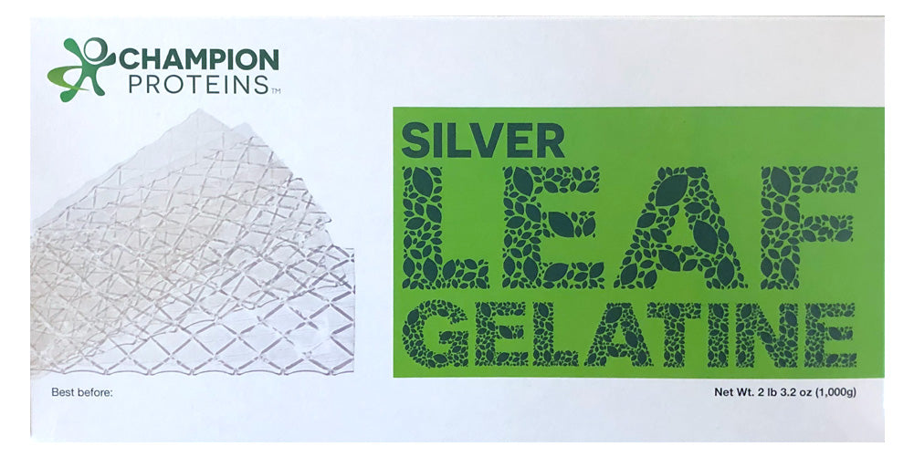 Silver Leaf Gelatine Sheets